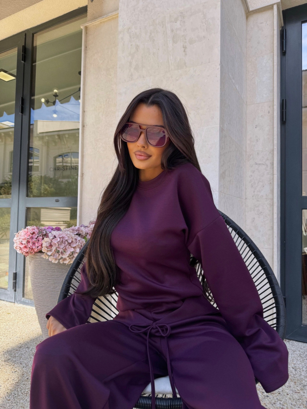 Bluza Priority Deep Plum