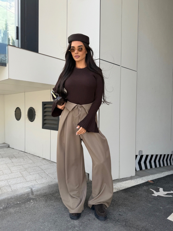 Pantaloni Avenda Cashmere Beige
