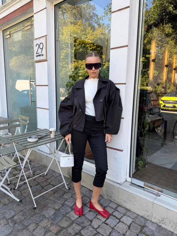 Pantaloni Gresso Black