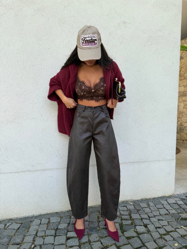 Pantaloni Notto Dark Chocolate