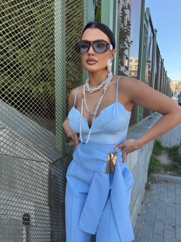 Pantaloni Primavera Blue