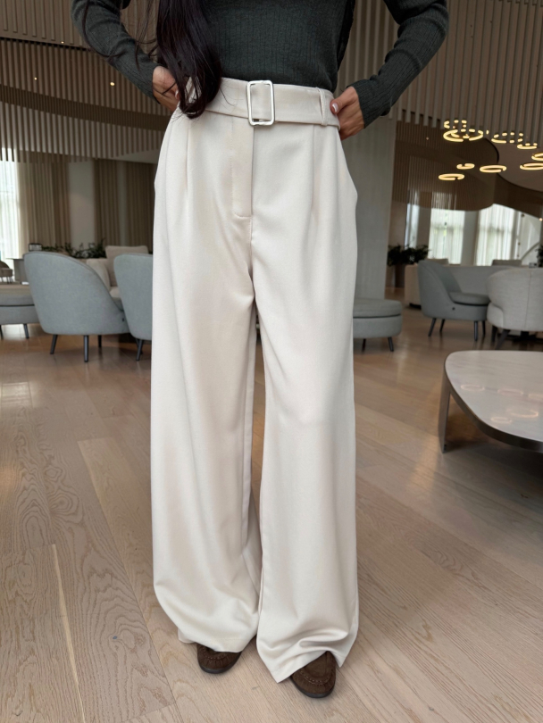 Pantaloni Voss Latte