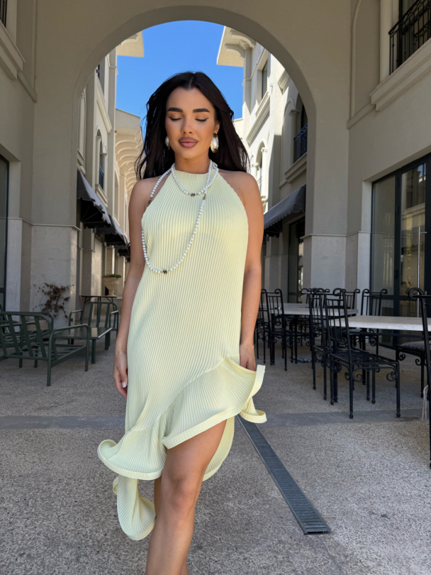 Rochie Perineal Butter Yellow