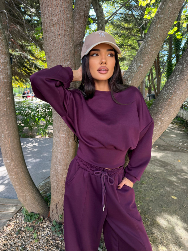 Hanorac On Repeat Deep Plum