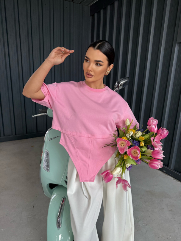 Tricou Emelly Pink