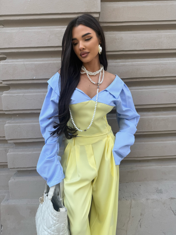 Top Ilana Butter Yellow