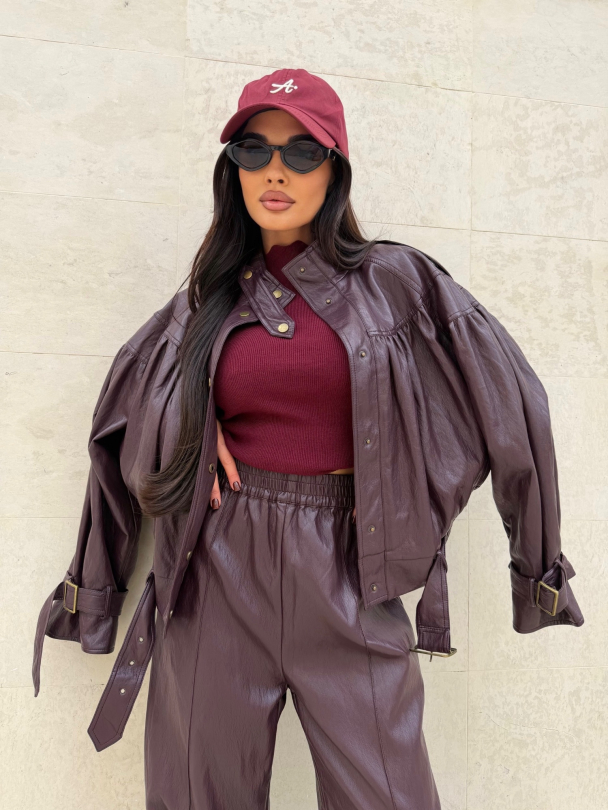 Jacheta Novvena Burgundy