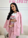 Blazer Marvelo Baby Pink