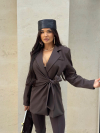 Rochie blazer Mercury Chocolate
