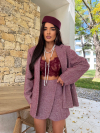 Blazer Temptationss Burgundy