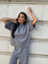 Bluza Frenchie Grey