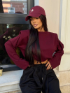 Bluza Frendos Burgundy