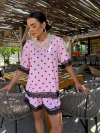 Bluza Lacy Point Raspberry Sorbet 
