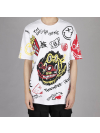 Tricou iconic alb pentru bărbați
