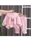 Set copii Fluffy Bunny Pink