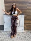 Pantaloni Charme Burgundy