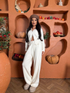 Pantaloni Cozy Affair Milky