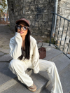 Pantaloni Cozy Milky