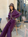 Pantaloni Destination Burgundy