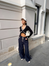 Pantaloni Faye Dark Blue