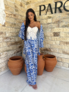 Pantaloni Meliorra Satin Dolce Blue