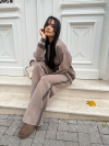 Pantaloni Natur Mocha Mousse