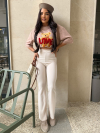 Pantaloni Sitory Latte