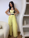 Pantaloni Vita Butter Yellow