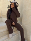Pantaloni Warm Embrasse Chocolate