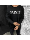 Bluza solida de toamna Saints