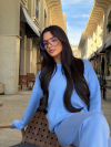 Pulvoer Warm Embrasse Baby Blue