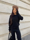 Pulover Warm Embrasse Black