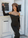 Rochie Marisolla Khaki