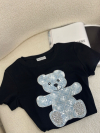 Tricou Denimo Bear Black