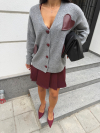 Cardigan Fiorenza Grey