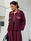 Vestă Tirru Burgundy