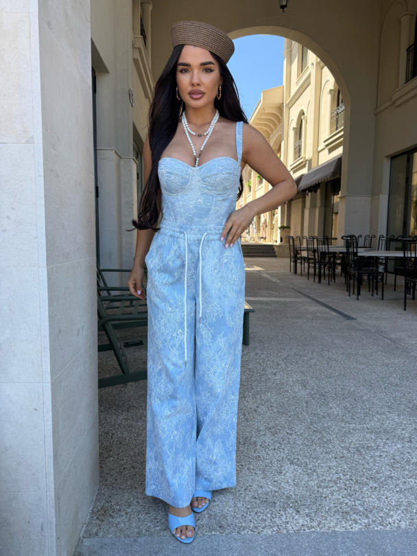 Pantaloni denim Denizzas Light Blue