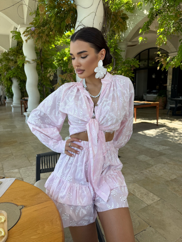 Pantaloni scurți Sicilia Sun Baby Pink 