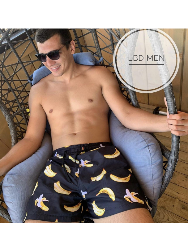 Costume de baie Banana Black LBD pentru bărbați
