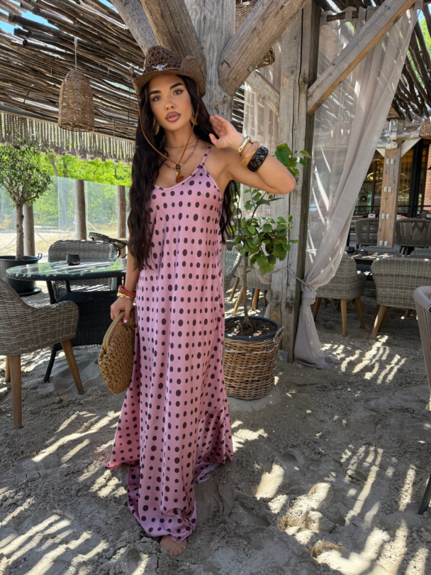 Rochie Berella Polka Rose