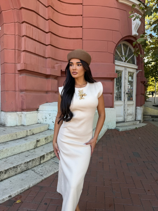 Rochie Milenda Creamy