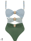 Costume de baie Legora Green