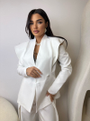 Blazer Kabany White