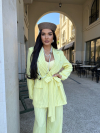 Blazer Mellinas Butter Yellow