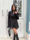 Blazer Noire Lace