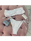 Costum de baie cu căptușeală Hot White