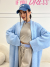 Cardigan lung Matesa Baby Blue