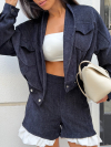 Pantaloni scurti Elianna Navy