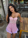 Pantaloni scurți Fullyf Pink