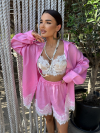 Pantaloni scurți Leclat Candy Pink